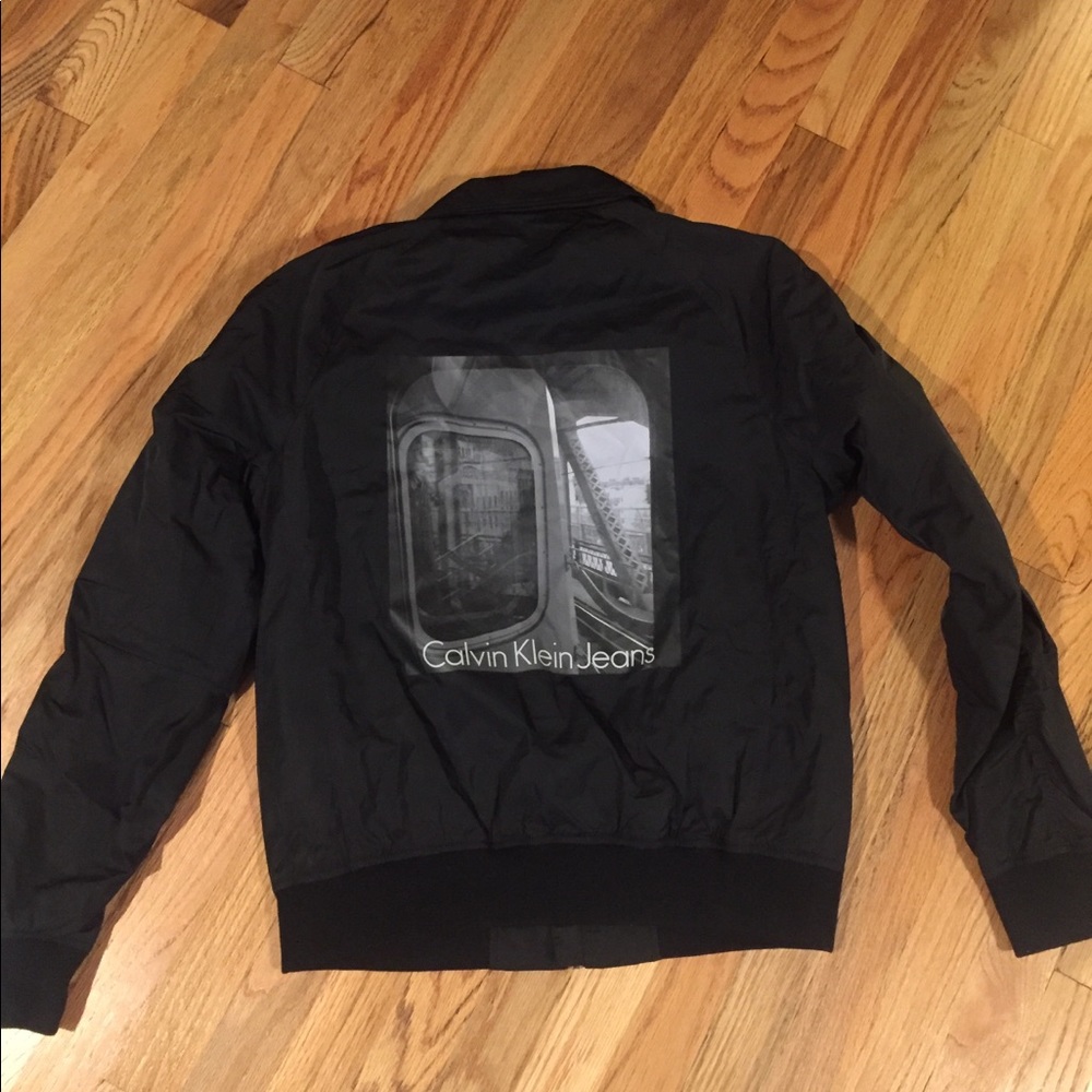 Calvin Klein jeans collared wind breaker